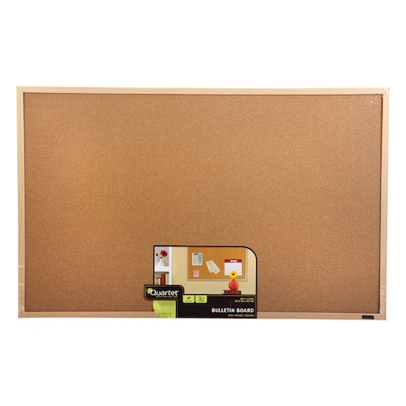 Acco Quartet 22.5 in. H X 35 in. W Screw-Mounted Bulletin Board 35-380352Q